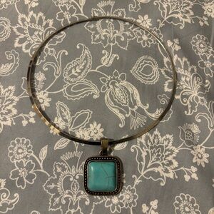 Turquoise Pendant Necklace
